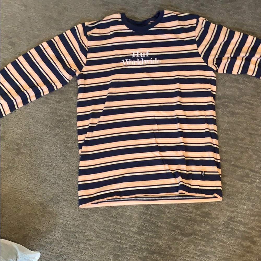 huf worldwide long sleeve tee